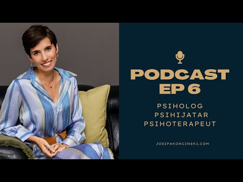 Koja je razlika između psihologa, psihijatra i psihoterapeuta? / EP 6 #psiholog #psihoterapeut