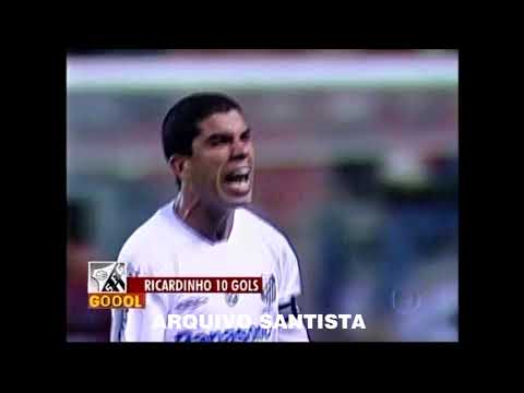 VEJA O HAT-TRICK DE RICARDINHO EM ATLETICO-PR 3X3 SANTOS  - BRASILEIRO 2005