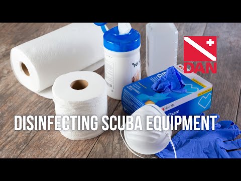 Disinfecting Scuba Equipment