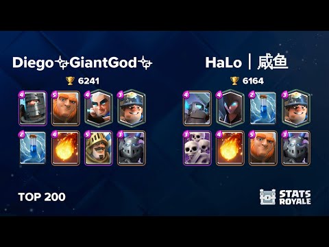 Diego✨GiantGod✨ vs HaLo丨咸鱼 [TOP 200]