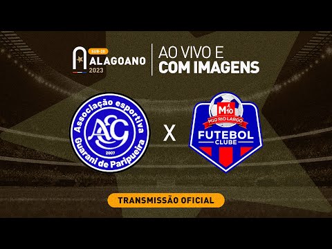 Guarani de Paripueira x M10 Rio Largo - ALAGOANO SUB 20 - 1ª FASE