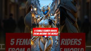Download lagu 🔥 5 Female Kamen Riders from Around the World | Epic Transformations 🌍⚡ #kamenrider #female #shorts mp3