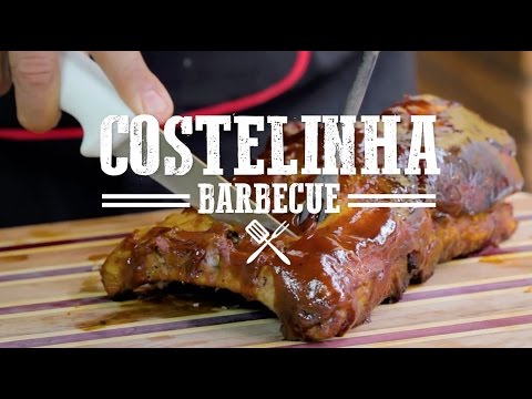 Costelinha Suína Glaceada — Molho barbecue caseiro irresistível