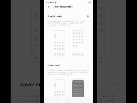 How to Enable App Drawer in OPPO  Enable/Disable Drawer Mode #shorst #viral #tranding #youtube#2023