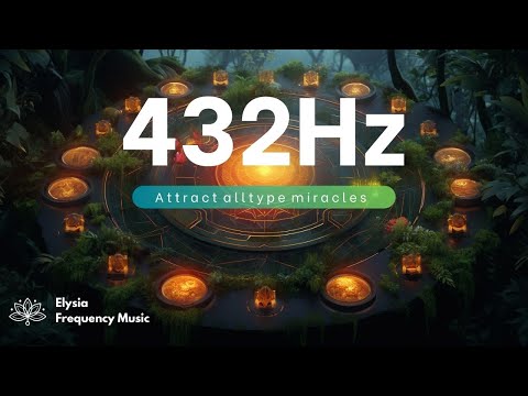 432 Hz FREQUENCY LUCK LUCK for Protection & Divine Connection | Love & Miracles | DEEP HEALING MUSIC