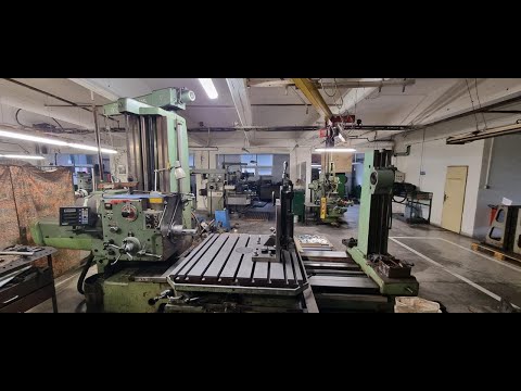 Mandrinadora horizontal TOS WH 80 1966