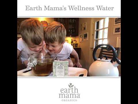 Wellness Water with Earth Mama Organic Herbal Tea