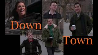 Glee Downtown Lyrics