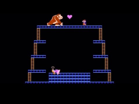 Donkey, Kong, NES multiple ￼endings (Reuploaded)
