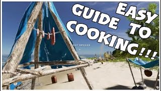 STRANDED DEEP- Easy guide to cooking!-PS4