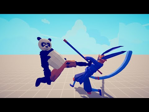 PO (KUNG FU PANDA) VS EVERY UNIT 1V1 IN TABS | Totally Accurate Battle Simulator