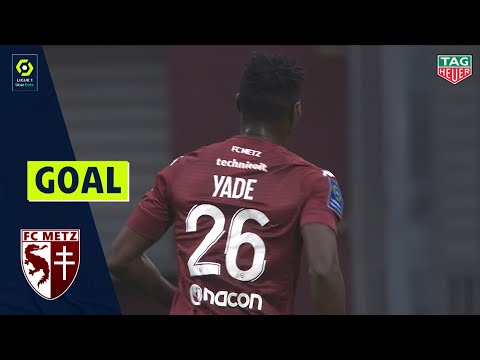 Goal Papa Ndiaga YADE (21' - FC METZ) FC METZ - DIJON FCO (1-1) 20/21