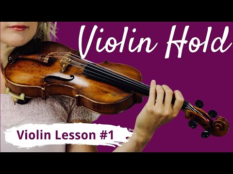 FREE Violin Lesson #1 for Beginners | VIOLIN HOLD