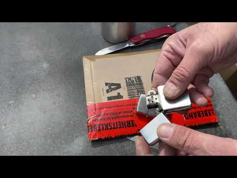 Zippo lighter for repair/warranty