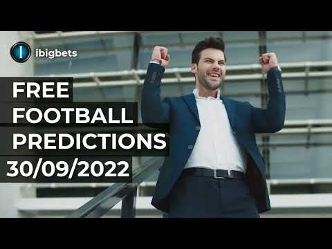 FOOTBALL PREDICTIONS TODAY 30/09/2022|Double Chance * Tips 100% Win - 27/09|SOCCER Tips @Ibigbets