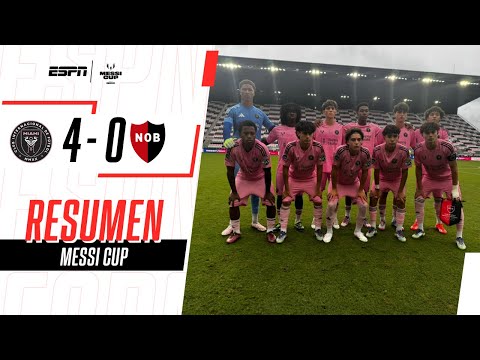 NEWELL'S FUE GOLEADO EN LA MESSI CUP: 0-4 ANTE EL INTER MIAMI | Inter Miami 4-0 Newell's | RESUMEN