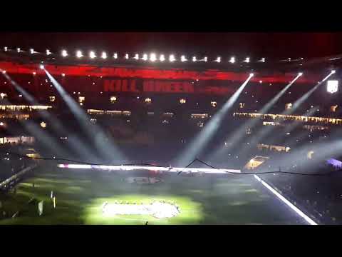 Ambiance OL 2-0 ASSE 1er Mars 2020 - Tifos et avant-match + But Dembélé.