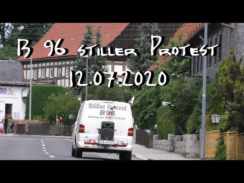 B 96 stiller Protest, Corona  12.07.2020   -4 K-
