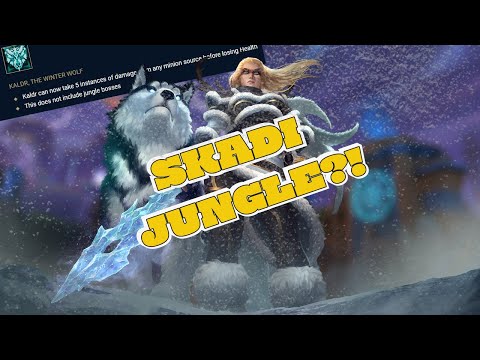 Is Skadi Jungle Possible??? || Skadi Jungle Gameplay (Smite Conquest)