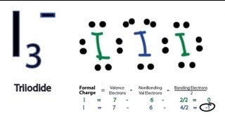 I3- Lewis Structure - How to Draw the Lewis Structure for I3-