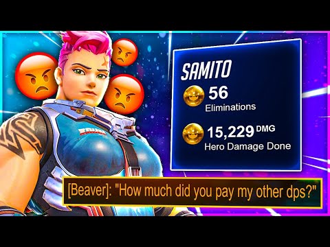 DESTROYING and tilting a trash talking streamer w/ reactions.... Unranked to GM TANK