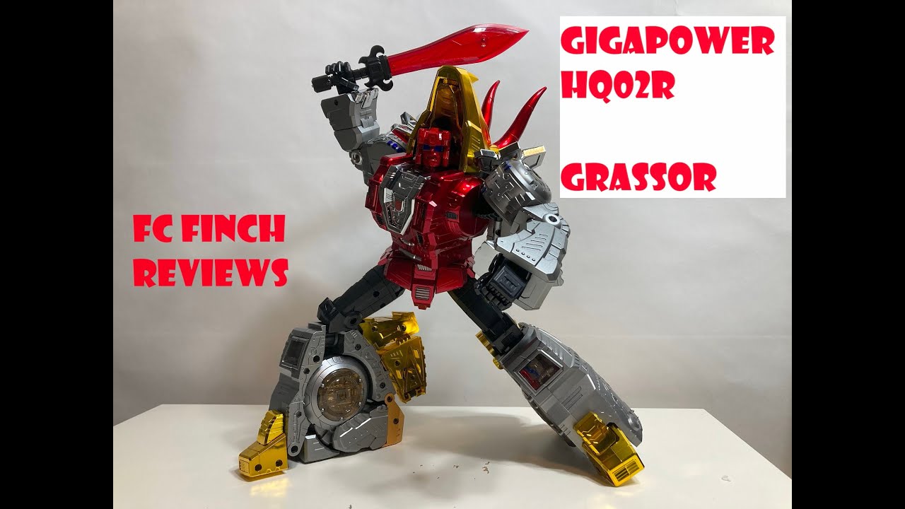 GIGAPOWER GRASSOR [MASTERPIECE SLAG]: FINCH REVIEWS
