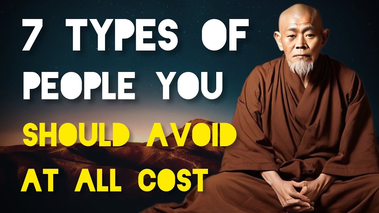 7 Types Of People Zen WARNS Us About (AVOID THEM) - Zen/Buddhist Story.