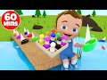 Kids Learning Educational Learning Colors Shapes Numbers With Little Baby Collection 3D Cartoons