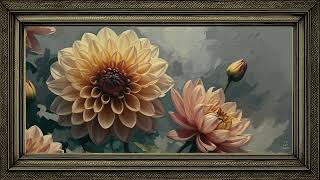 Flower stages | Tv Art for Samsung The Frame | No Music | 4K