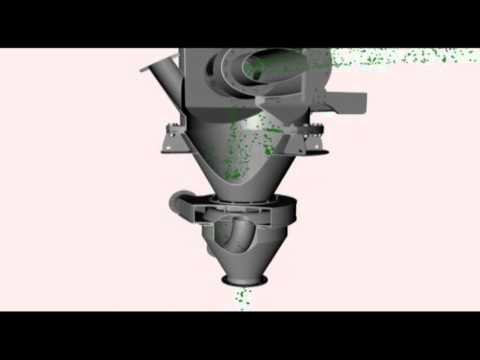 HOSOKAWA ALPINE BALL MILL ANIMATION