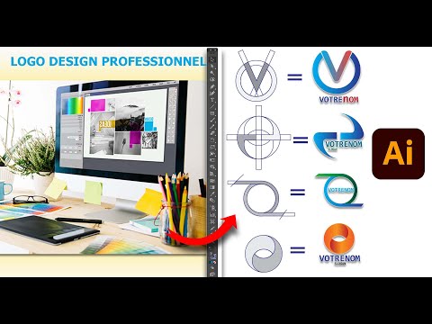 Tuto détaillé comment créer un logo pas à pas sur Illustrator pour débutant