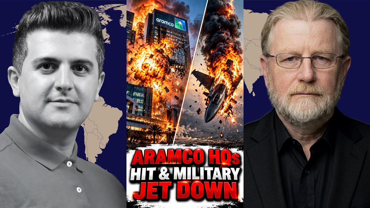 YEMENI MISSILES HIT TWO ARAMCO HQs & a FIGHTER JET - w/ Fmr. CIA Larry Johnson