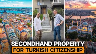 We toured 4 apartments in central Istanbul for Turkish citizenship by 
