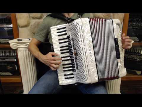 NEW White Scandalli Polifonico IX Piano Accordion LMMH 37 96 $5299