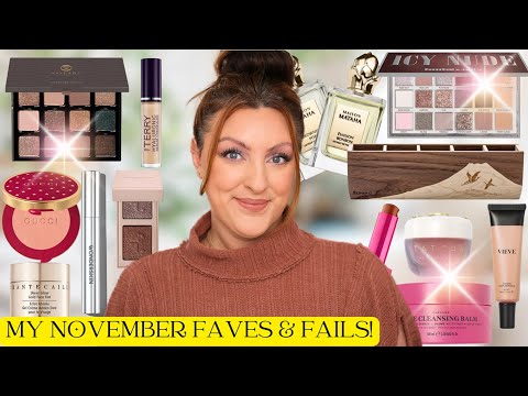 MY NOVEMBER BEAUTY ROUNDUP | Faves, Fails & Updates!