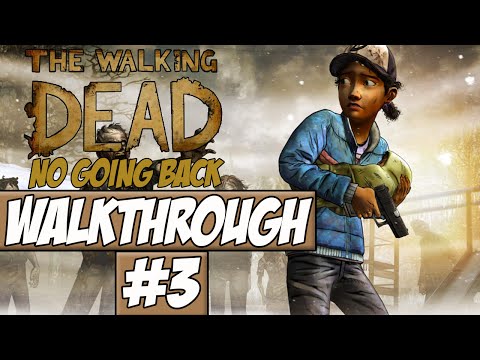 The Walking Dead Season 2 Episode 5: No Going Back Walkthrough Ep.3 w/Angel - Frozen Lake!