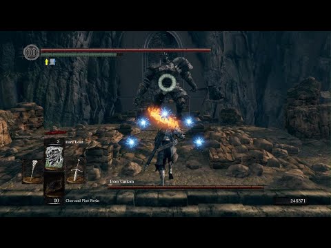 Dark Souls: Remastered - Iron Golem - Magic Build vs. Bosses