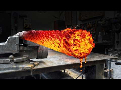 From Steel Bar to Battle-Ready Kukri – Full Forging Process