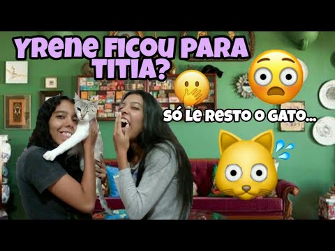 Yrene ficou para titia dos gatos ?😢😯🙀/Hey Love Adam #8