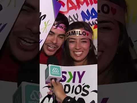 Pareja hace la previa de su matrimonio escuchando a Camilo en Viña 2023