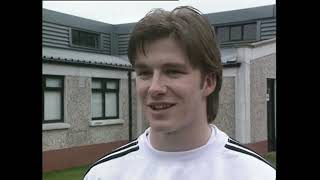 David Beckham in Dublin City, Ireland 1997