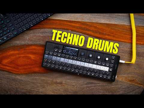 TECHNO DRUMS // OP-XY Long Loop Playback + Sampling Tips