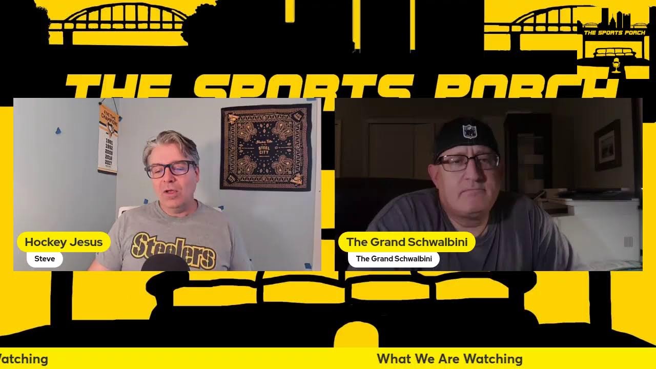 The Sports Porch Black and Gold Steelers Training Camp and Pirates Trades