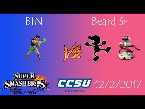 Riptide 4 Smash 4 - BIN (Little Mac) vs Beard Sr (Mr Game & Watch, ROB)