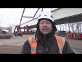 Spoorbrug over Rozenburgsesluis dit weekend geplaatst