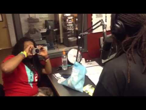YUNG DOEJAH AT CHICO STATE RADIO STATION WITH LYNGUISTIX, DJ TONY AND DJ 3STIKES!!!!!