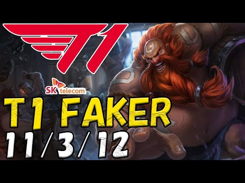 T1 Faker グラガス(Gragas) VS ルブラン(LeBlanc) MID patch 13.4 KR RANK