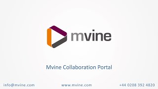 Mvine Platform video