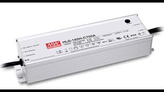 Mean Well HLG-185H-C1050B Stmívatelný proudový zdr