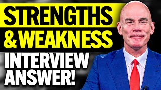 WHAT ARE YOUR STRENGTHS AND WEAKNESSES? (Job Interview Questions & Answers!) PASS your INTERVIEW!